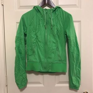 Lululemon Street to Studio Jacket Zap Green Sz 4